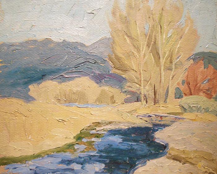 Cordelia Creigh Wilson Autumn in the Sangre de Cristos oil painting picture